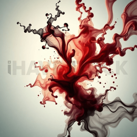 Ink Fluid Energy Twist Background