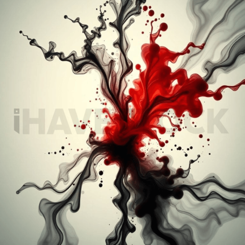Ink Fluid Tension Tear Background