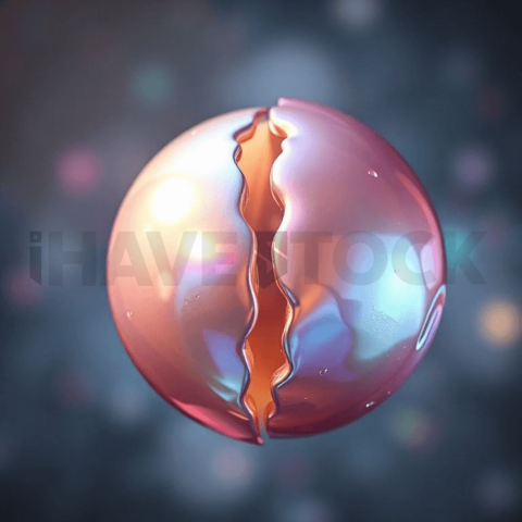 Iridescent Pearl Diagonal Split Background