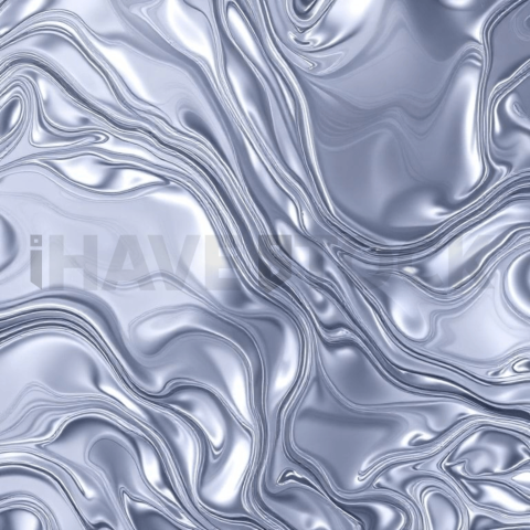 Liquid Chrome Abstract Background