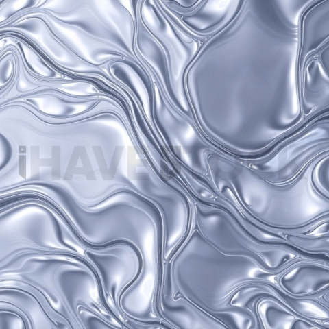 Liquid Chrome Elegant Background