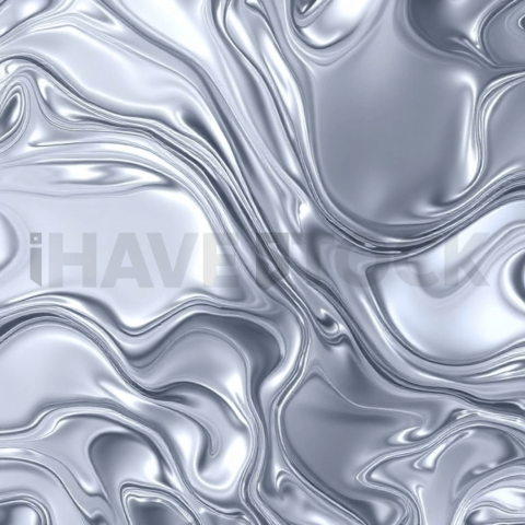 Liquid Chrome Polished Background