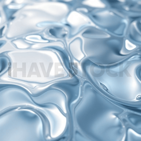 Liquid Chrome Soft Focus Background
