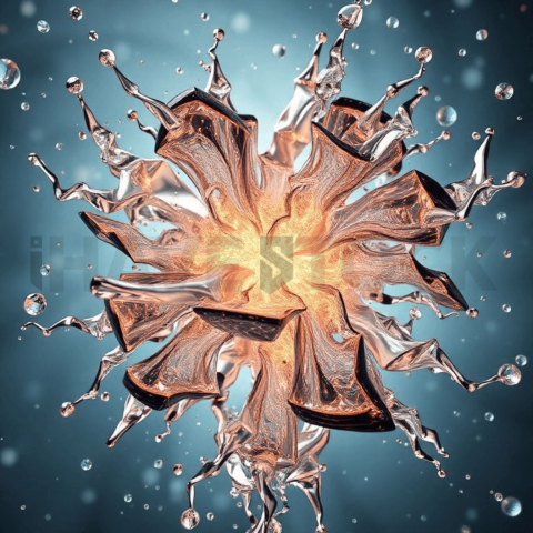 Liquid Mercury Pressure Fracture Background