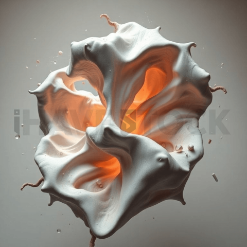 Matte Ceramic High Density Warp Background