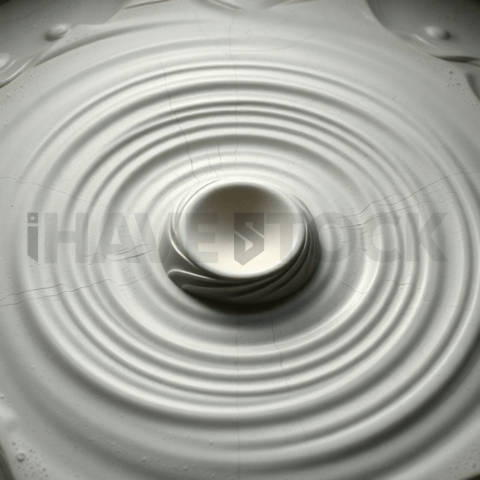 Matte Ceramic Ripple Displacement Background