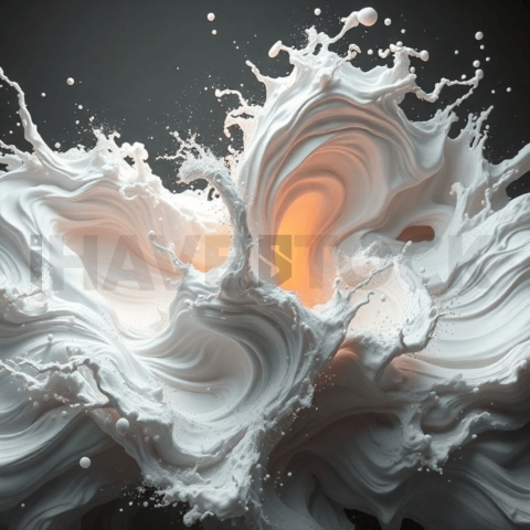 Matte Ceramic Turbulent Flow Background