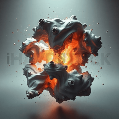 Matte Ceramic Vacuum Collapse Background