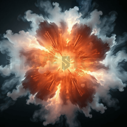 Metallic Vapor Radial Implosion Background