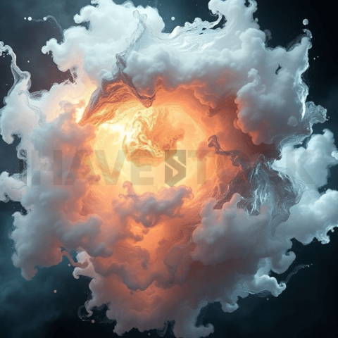 Metallic Vapor Vortex Collapse Background