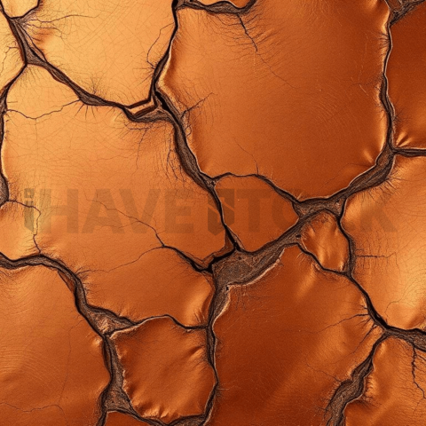 Molten Copper Abstract Background