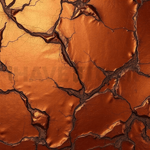 Molten Copper High Contrast Background