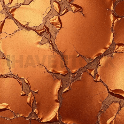 Molten Copper Luxury Background