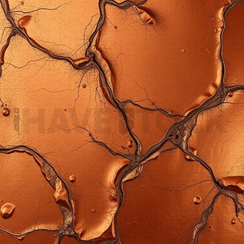 Molten Copper High Detail Background