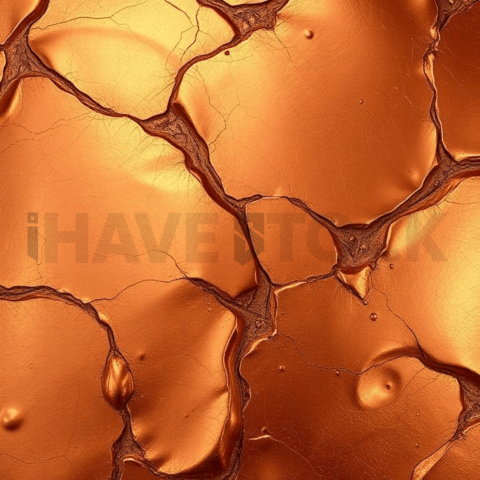 Molten Copper Polished Background
