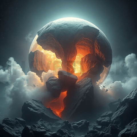 Moonstone Vacuum Collapse Background