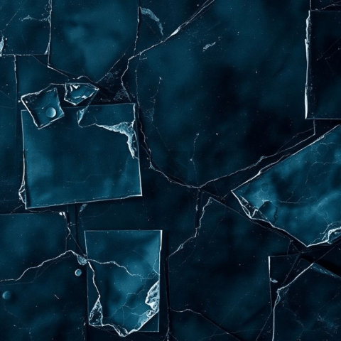 Obsidian Glass Bright Background