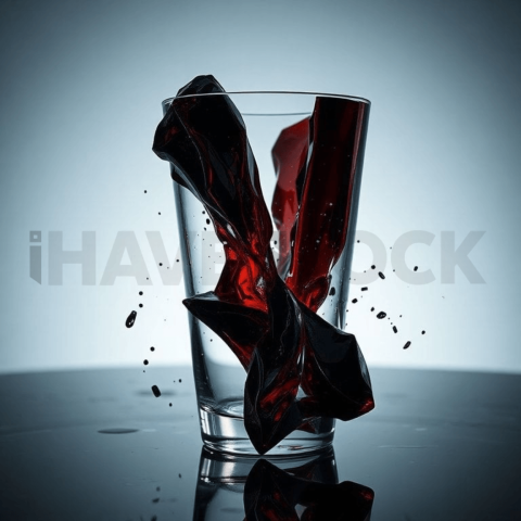 Obsidian Glass Diagonal Split Background