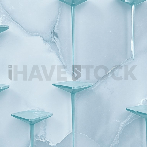 Obsidian Glass Pastel Background