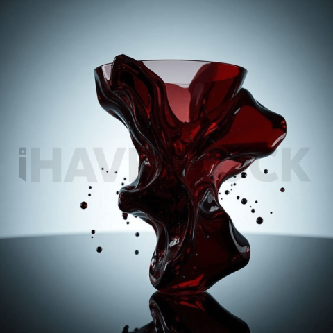 Obsidian Glass Shear Tension Background