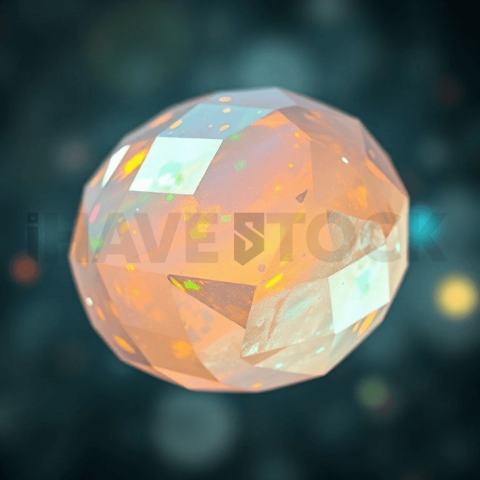 Opal Gemstone Directional Stretch Background