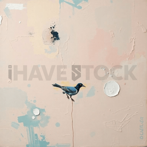 Painterly Oil Pastel Background