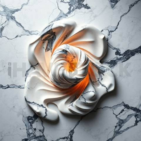 Polished Marble Energy Twist Background