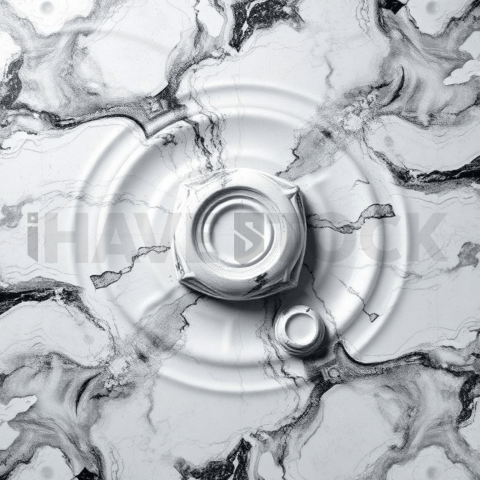 Polished Marble Ripple Displacement Background