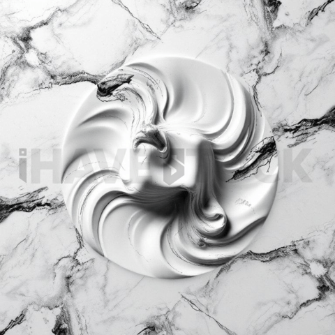 Polished Marble Stress Ripple Background