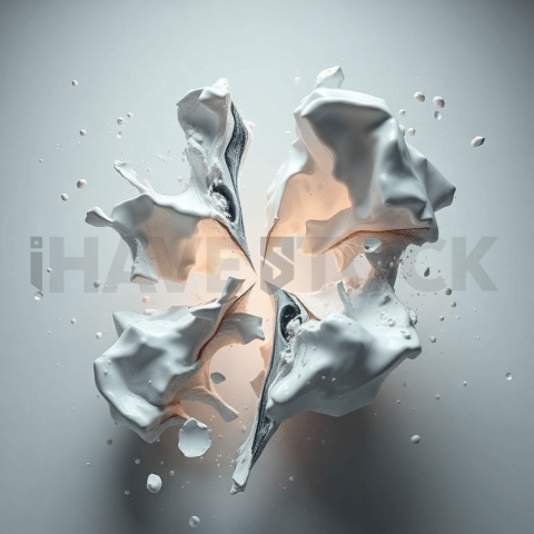 Porcelain Angular Break Background