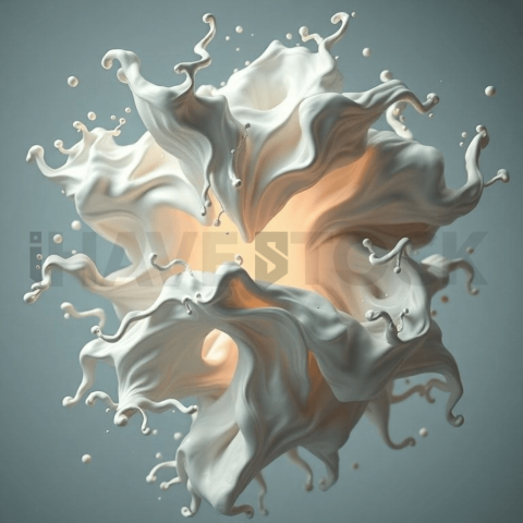 Porcelain Lens Distortion Background