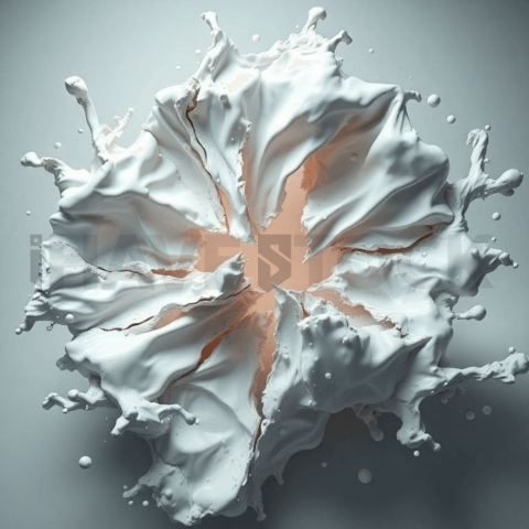 Porcelain Tension Tear Background