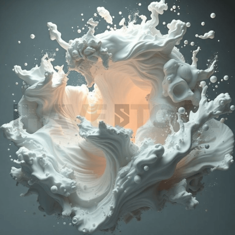 Porcelain Vortex Collapse Background