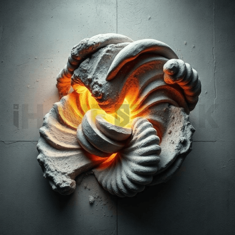 Raw Cement Energy Twist Background