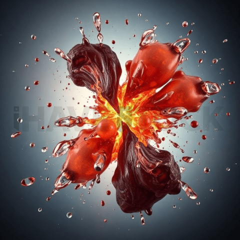 Resin Epoxy Angular Break Background