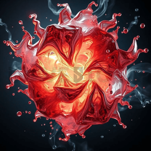 Resin Epoxy Energy Twist Background