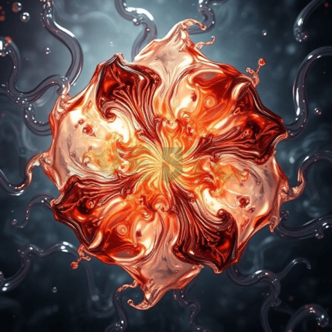 Resin Epoxy Stress Ripple Background