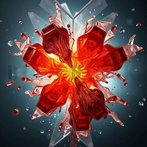 Resin Epoxy Tension Tear Background