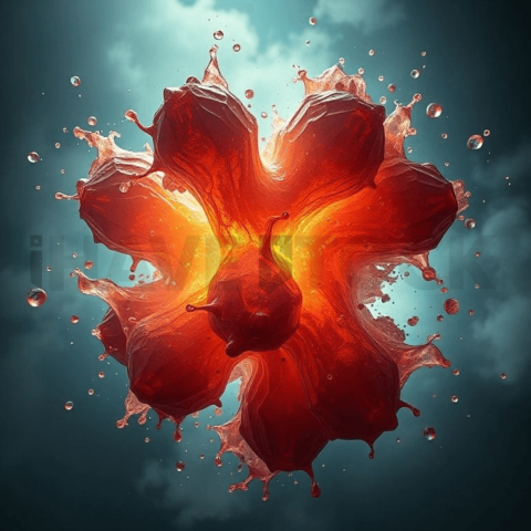 Resin Epoxy Vacuum Collapse Background