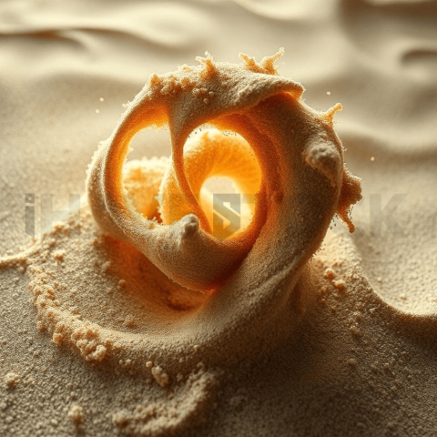 Sand Micrograin Energy Twist Background