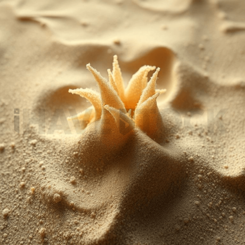 Sand Micrograin High Density Warp Background