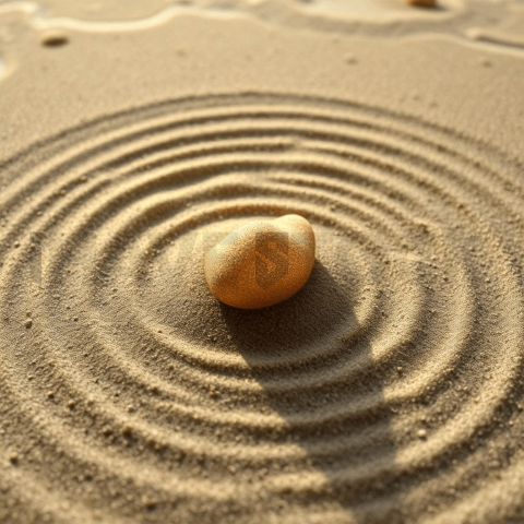 Sand Micrograin Ripple Displacement Background
