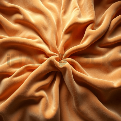 Velvet Fabric Ripple Displacement Background