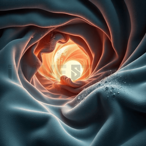 Velvet Fabric Wave Vortex Background
