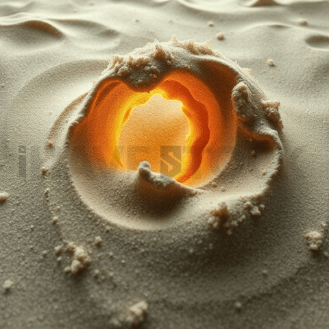 Sand Micrograin Wave Vortex Background