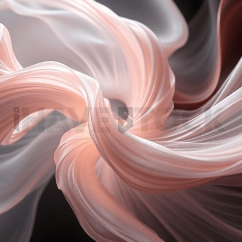 Silk Fiber Stress Ripple Background
