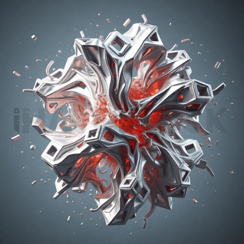 Soft Aluminum Deformation Cascade Background