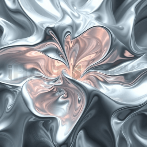 Soft Aluminum Stress Ripple Background