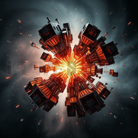 Titanium Alloy Pressure Fracture Background