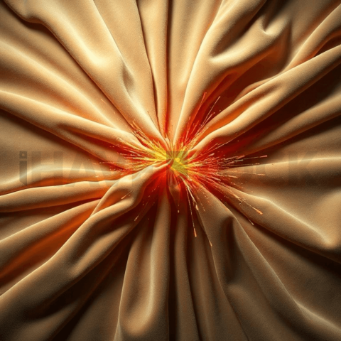 Velvet Fabric Compression Shatter Background